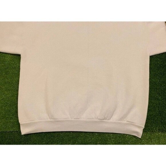 Vintage St Louis Rams sweatshirt mens large white blue crewneck super bowl NFL - Picture 10 of 13